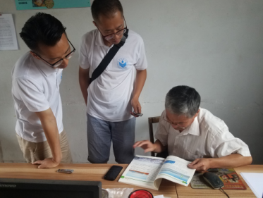 山师美院学子下乡走基层 学以致用艺术服务进