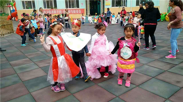 济南市历下区十里河幼儿园开展善待地球 从我